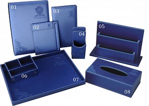 [Hot Item] Sky Blue Leather TV Romote Holder