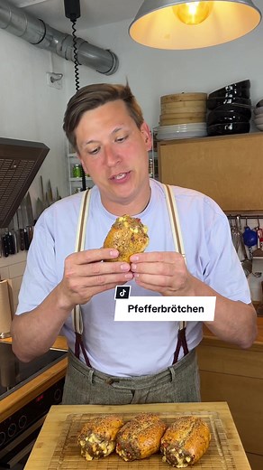 Pfefferbrötchen #klassiker #hack #brötchen #ddr #ostrezept #schnelleküche