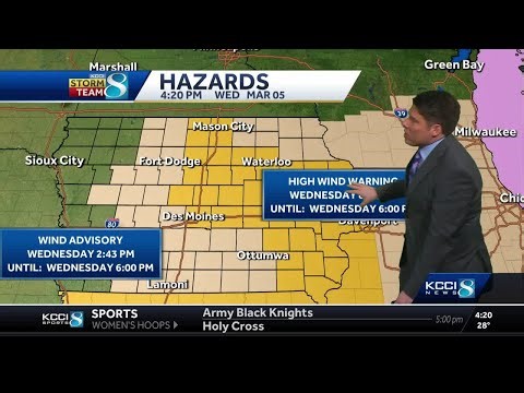 Iowa weather: Strong winds continue to cause drifting, visibility issues; more snow in forecast