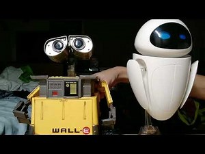 Transforming WALL-E & EVE Toy Review