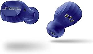SOL REPUBLIC Amps Air 2.0 Waterproof Wireless Bluetooth Earbuds, blue