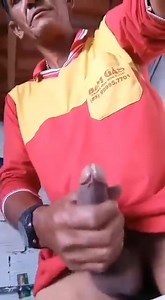 Gas deliveryman delivering milk