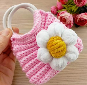 Fantastic💫👌💯 very easy to make miniature bag making#knittıng #crochet | Crochet World