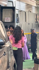 Shahid Kapoor And Triptii Dimri Spotted At Mehboob Studio | Indian Television Academy