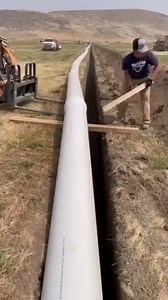 14K views · 145 reactions | Interesting pipe laying process | Giant Machine | Facebook