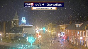 19K views · 245 reactions | Snow globe in Jonesborough this morning Lake effect moisture showing up this morning with flurries and light snow showers in the region. A dusting in some areas early this morning. | Jeremy Eisenzopf WJHL | Facebook