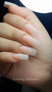 Acrylic nails, step by step. Natural appearance | Yuslaidy de Ruano