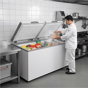 [Hot Item] Ice Cream Chest Freezer Live Seafood Equipment Frozen Storage Fresh Fish Coole Freezer