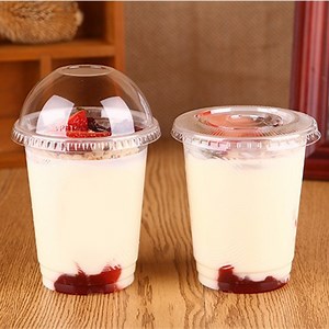 [Hot Item] Disposable Plastic Cup Juice Cups Cold Drinks Takeaway Packaging Drinking Cup