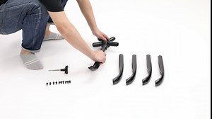 MCQ Home Office Drafting Tall Standing Desk Task Chair with Adjustable Foot Ring and Armrest, Breathable Mesh, Ergonomic Lumbar Support, 360° Swivel Rolling for Adult, Black