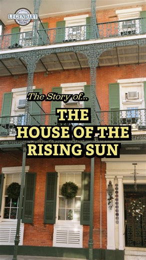 From infamous brothel to historic landmark, the House of the Rising Sun has seen it all. This is the story behind one of New Orleans' most talked-about sites. Learn about the city's hidden history and book your walking tour today! #legendarywalkingtours #walkingtours #neworleanshistory #history | New Orleans Legendary Walking Tours