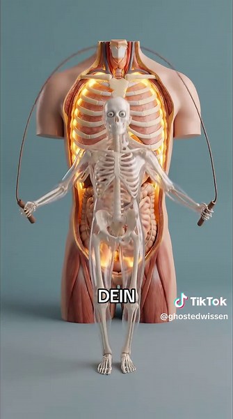 Was passiert wenn du jeden Tag 10 Minuten Seil springst? #learnontiktok #3danimation