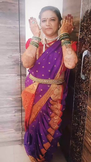 #sareelove #nauwari #marathimulgi #marathipost #reelsinstagram #marathimulgi #facebook #viralreels #instagood #fypシ #shared #selflove | Poonam Pingale