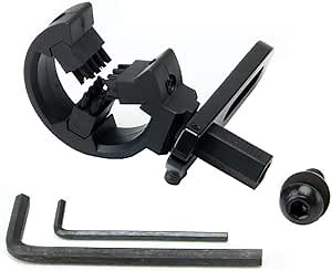 SPG Archery Arrow Rest for Compound Bow/Recurve Bow Brush Arrow Rest Whisker Biscuit Left and Right Hand Bow Arrow Rest Hunting (Black)