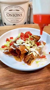 2K views · 42 reactions | Chicken Flautas with a Jalapeno Green Sauce! #cooking #flautas #chicken #easyrecipe #cookingtiktok #foodtok #homecooking #wife | Bailee's Kitchen | Facebook