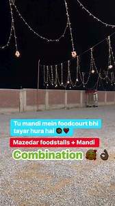northern bypass Mandi 2025 mein karachi k food stalls ❤️🥰 Admin Yasir♥️ | Karachi Gai Mandi Super,Highway Karachi