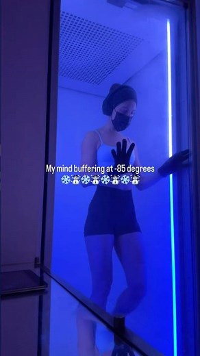 3 minutes and we are reset 👍 #cryotherapy
