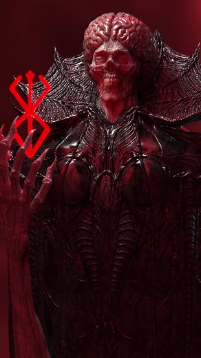 Dark Fantasy Void Fanart: Zbrush and Keyshot Digital Sculpture
