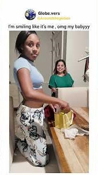 i love that both parents are present , super cute & age appropriate 👏🏽👏🏽🥰 cr:tt/msgoody2shoesss