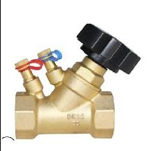[Hot Item] Hot Sale Double Regulating Manual Static Brass Balance Valves