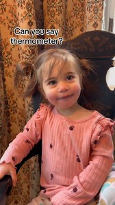 How does your little one pronounce thermometer?! 藍  | Braun Healthcare | Facebook