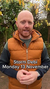 3.7K views · 105 reactions | Storm Debi is coming on Monday 13th November. Strong winds, and heavy rain. Warnings issued across Ireland & parts of Britain. #StormDebi #Debi #Storm #Weather #UkWeather #IrishWeather #Ireland #UK | Barra Best | Facebook