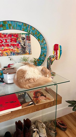 Ashley Matheson on Instagram: "good luck babe!! 🫐🤍"