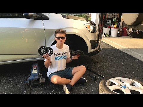 How to Install Chevy Sonic Wheel Spacers