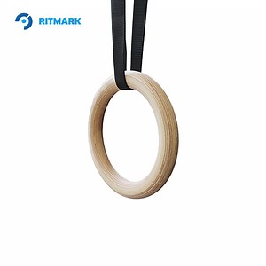 [Hot Item] Space Saving Wooden Gym Rings for Compact Home Gyms