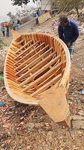 9K views · 31 reactions | He used a special drilling machine, operated by hand, to drill holes in the boat and install iron. | Amazing Bangla 02 | Facebook