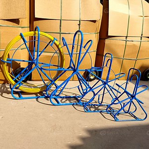 [Hot Item] 10mm Flexible Copper Wire Inside Traceable Cable Pulling Rod FRP Duct Rodder