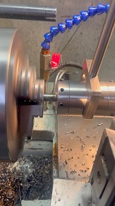 Here is a quick test of the die holder cutting an M6 thread up to a shoulder. | 5" Gauge NSWGR Z17