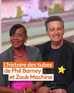 "Ce titre était un bouche-trou !" Phil Barney et Christiane Obydol (Zouk Machine) reviennent sur l'histoire de leurs tubes respectifs des années 80 ⭐️🎤 | Télématin