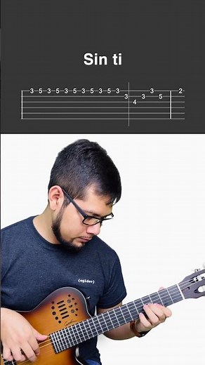 Sin ti - Trío Los Panchos (Tablatura)