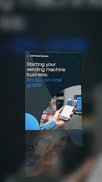 A 365 Guide To Starting Your Own Vending Machine Business #365rm #vendingmachine #365retailmarkets