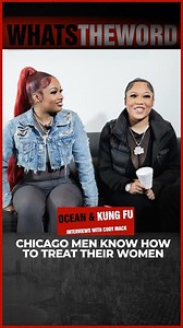 Looks like @calboy treating his woman @imkung_fu good ☺️ Have you ever dated a man from #CHICAGO? How did they treat you? 👇👇👇 Watch the full interview #LinkInBIO #Whatsthewordtv #famousocean #kungfu #Calboy #Future #Atlanta #hiphop #newmusic | WHATS THE WORD
