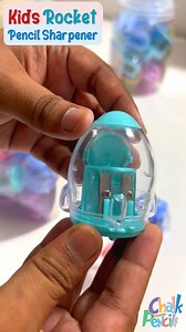Kids Rocket Pencil Sharpener! Sharpen up Your Creativity with a Rocket Sharpener! Price: 99tk per piece. Product's Link: https://chalkpencil.com/pro.../kids-rocket-pencil-sharpener/ | chalkpencil.com