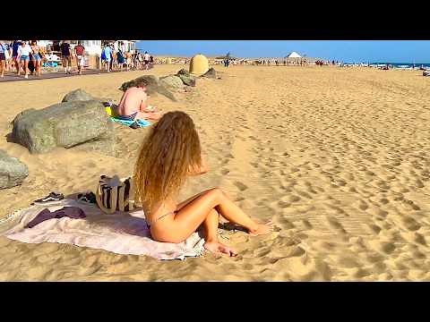 Explore The Stunning Maspalomas Beach 🫦🏝️👙 Gran Canaria | We❤️Canarias