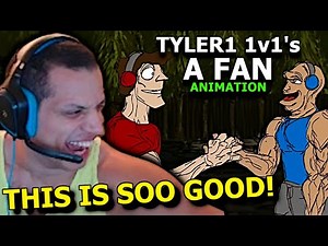 Tyler1 1v1's a Fan Animation | Tyler1 Reacts