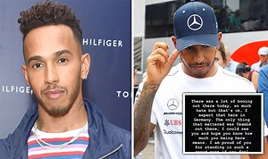 German Grand Prix: Hamilton upset after Vettel takes pole