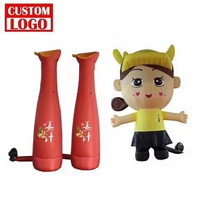 [Hot Item] Manufacture Hot Sale Giant Inflatable Advertising Bottle Promotional Custom Replica Inflatable Beer Bottle