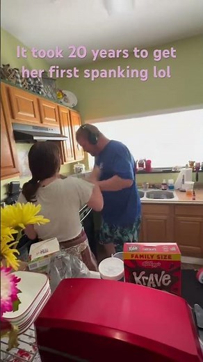 Took 20 years to get her first spanking