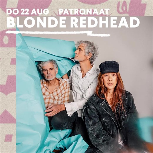 ‍聆 NU ON SALE: Blonde Redhead heeft zich ontwikkeld van noise...