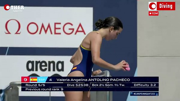 Women's 10m Platform Diving - Round 5 Highlights | Antalya 2025