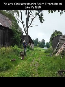209K views · 3.2K reactions | A 70-Year-Old Vermont Homesteader Baking Traditional French Bread in a Handmade Clay Oven | Pareng Jun-Jun | Facebook