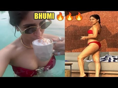 Bhumi Pednekar Hot In Bikini at Goa|Bhumi pednekar In Goa