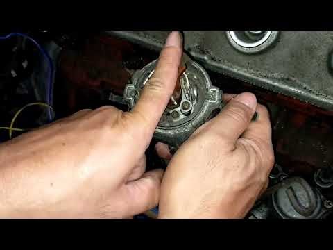 Distributor setting procedure