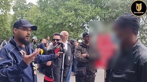 “Superman” Meets His Kryptonite | Hashim | Speakers Corner #Islam #atheism #debate | DawahWise Speakers Corner