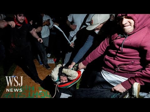 Watch: Violent Clashes Break Out at UCLA Pro-Palestinian Encampment | WSJ News