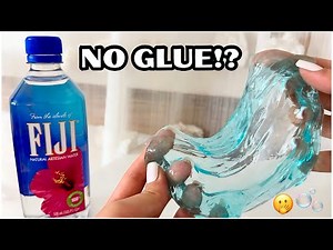 WATER SLIME!? 💧😱🚿 How To Make NO GLUE NO ACTIVATOR Water Slime!!(No Fridge Needed) (ACTUALLY WORKS)